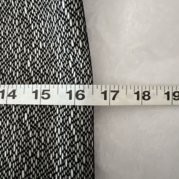 Banana Republic Dress Womens 0 BLack Lace Overlay Sleeveless Scoop Neck Zip - Picture 11 of 13